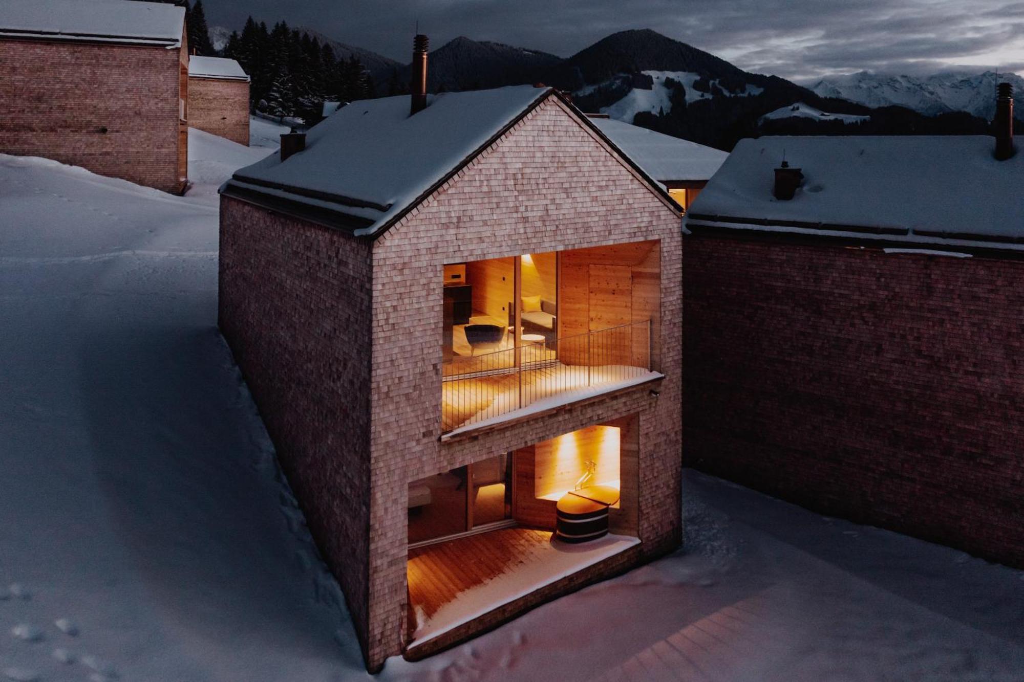 Peterhof Chalets Batschuns エクステリア 写真